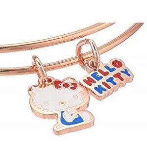 NWOT Alex and Ani Rose Gold Hello Kitty Bracelet, new without tags